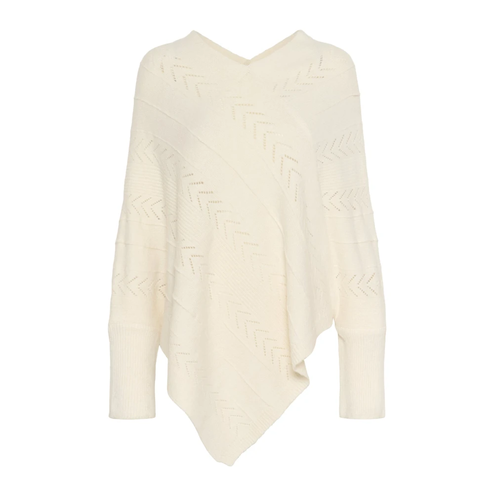 Cream Women's Beige Cape - Ponchos - One Size - Jackets