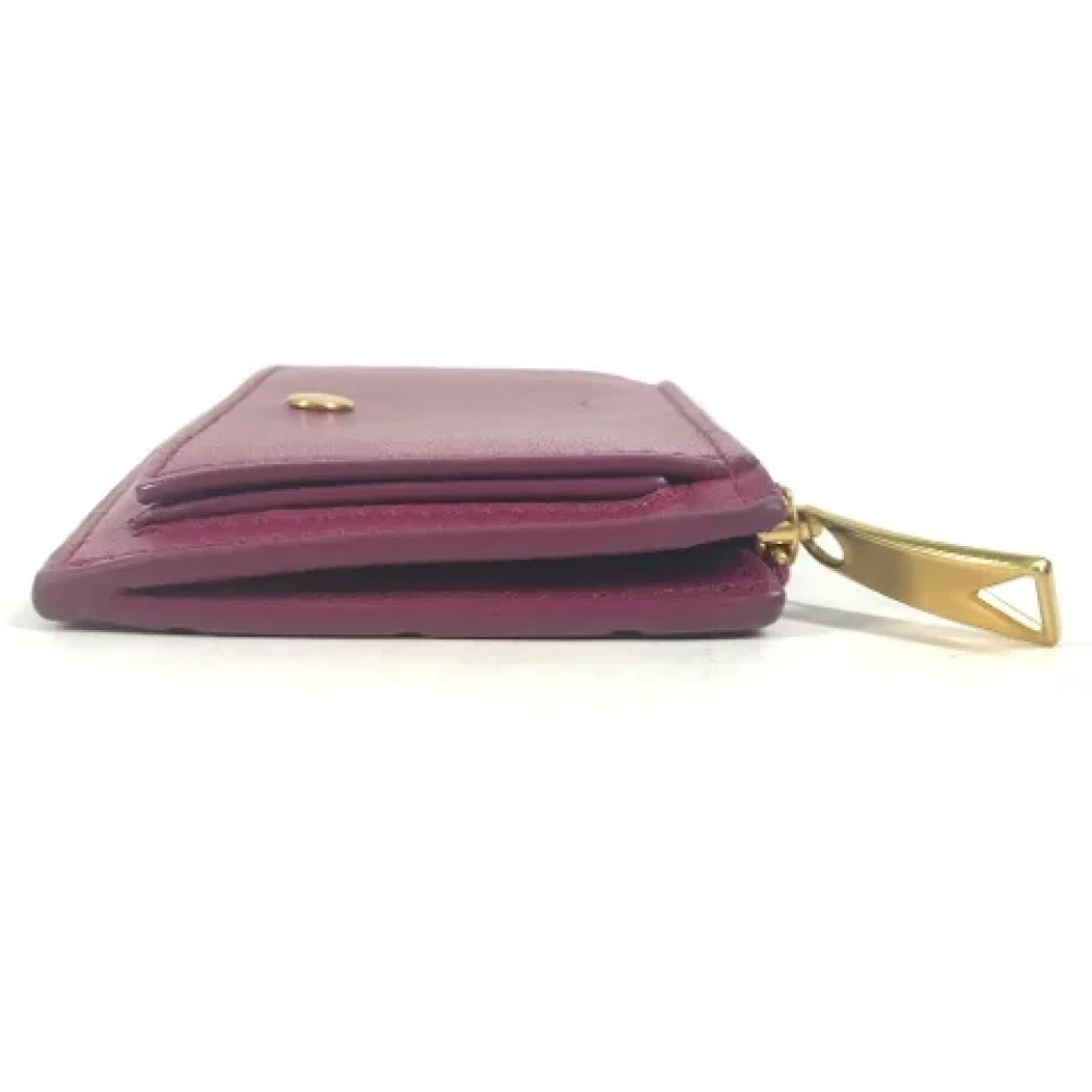 Bottega Veneta Vintage Pre-owned Leather home-office Purple Dames