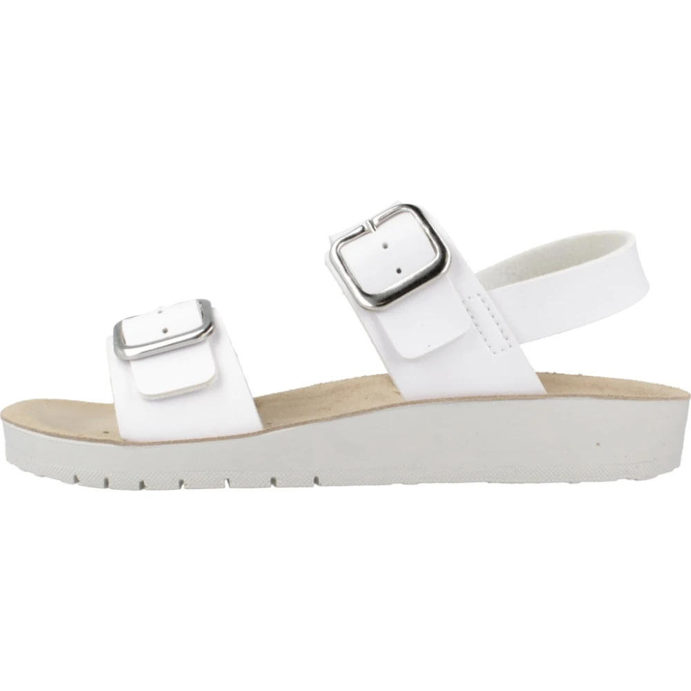 Geox Stiliga Sommar Sandaler för Flickor White, Flicka