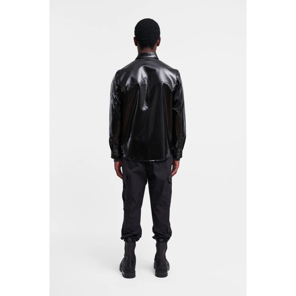 Stutterheim Waterdicht Overshirt voor Mannen Black Heren