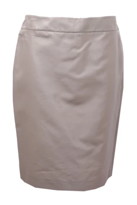 Silke/Bomull Grå Kjol Kollektion