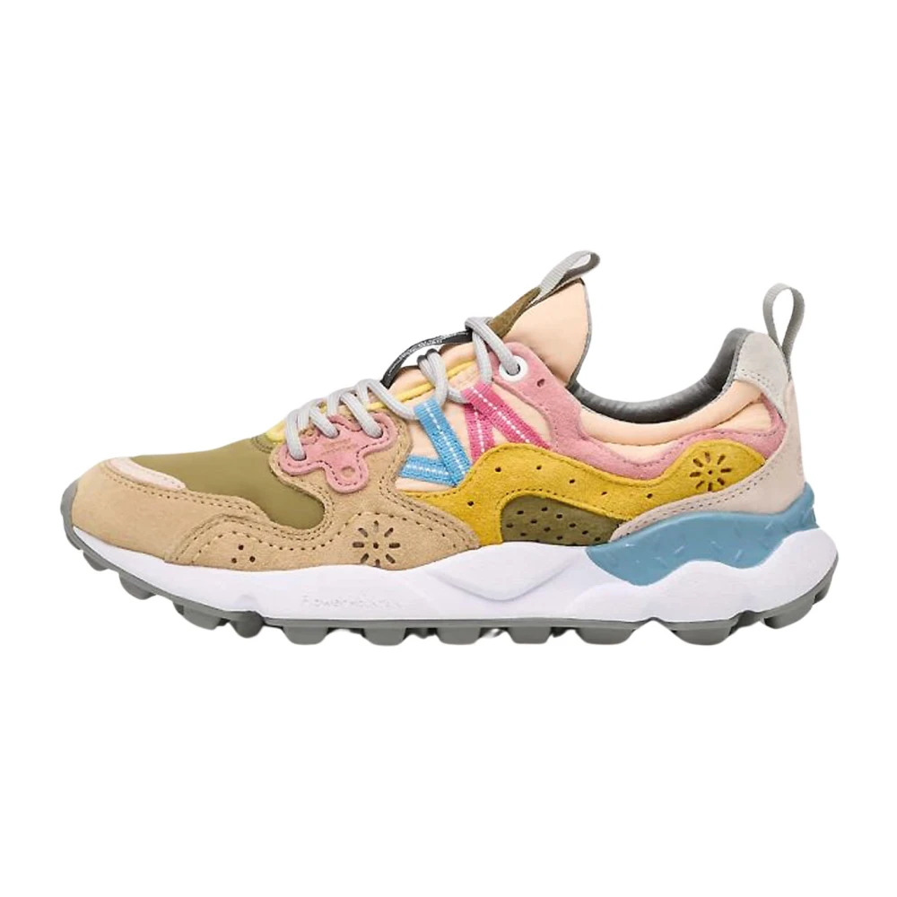 Flower Mountain Women's Multicolor Outdoor Shoes, 3 Uk, Yamano 3 Sneaker