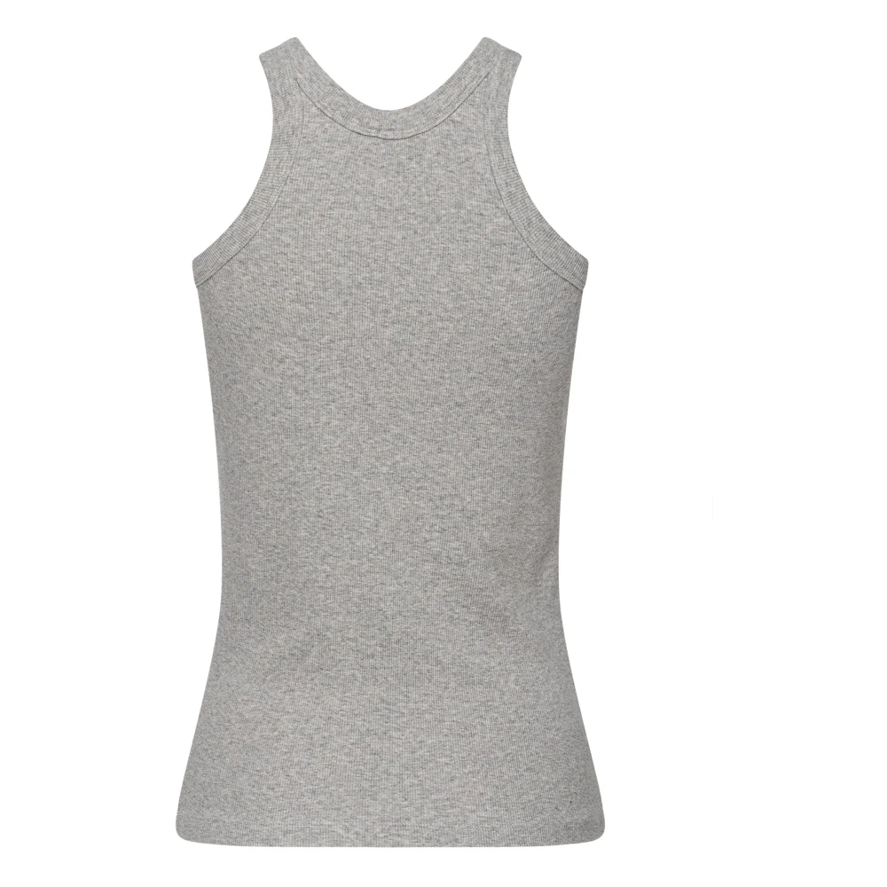 adriano goldschmied Sleeveless Tops Gray Dames