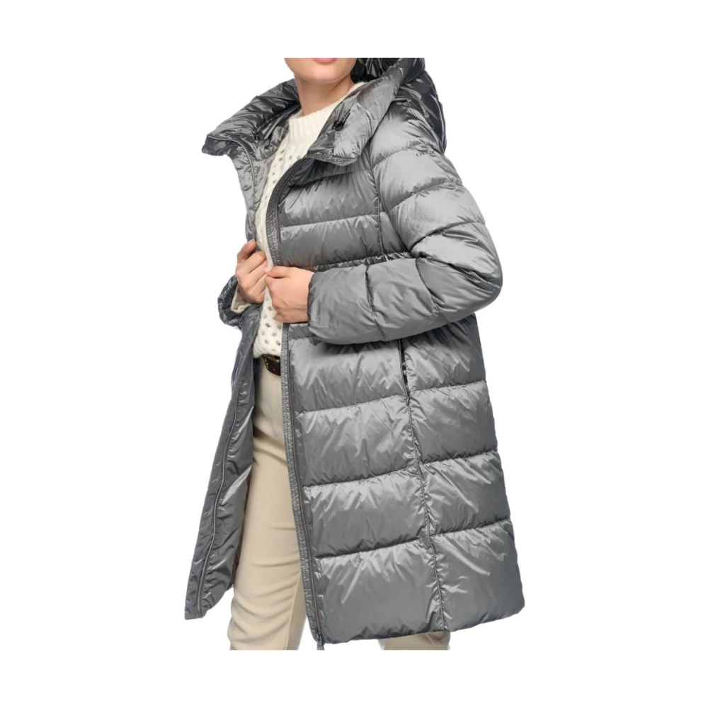 Geox Ademende Polyester Jas Adrya Stijl Blue Dames