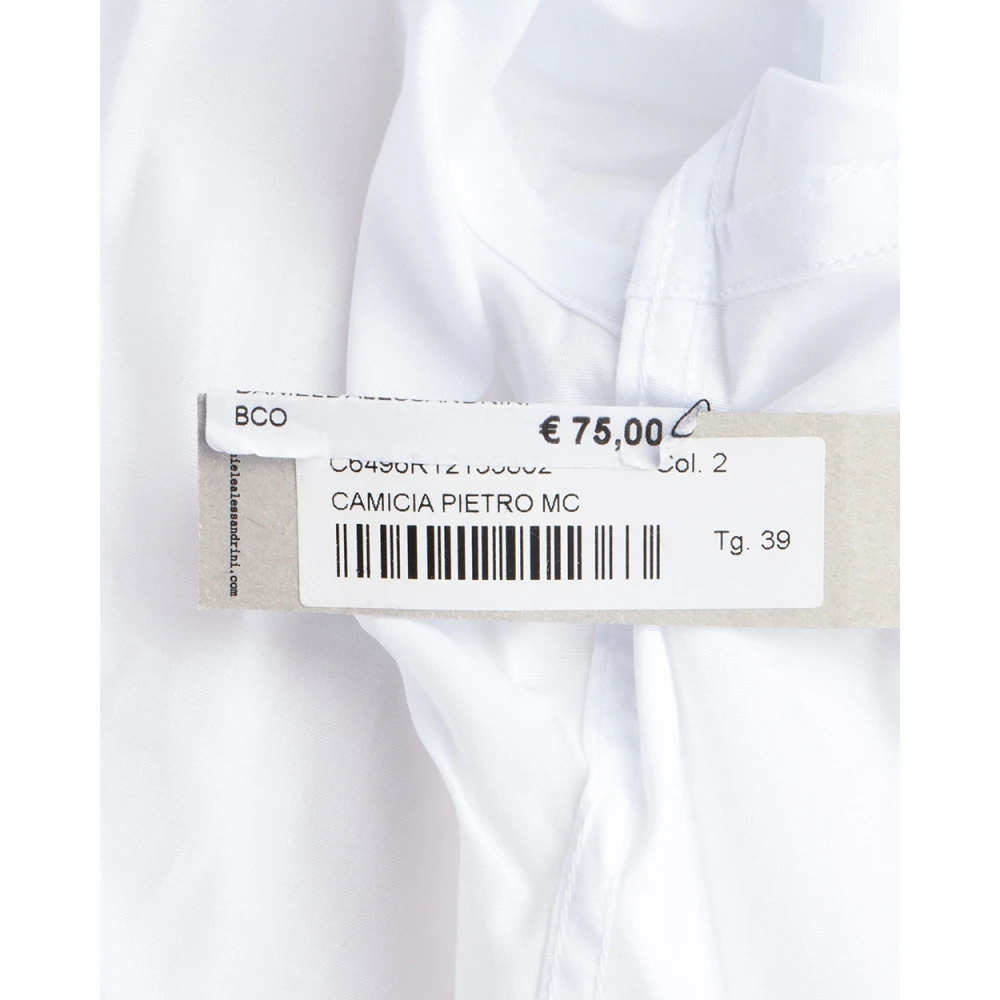 Daniele Alessandrini Pietro Overhemd White Heren
