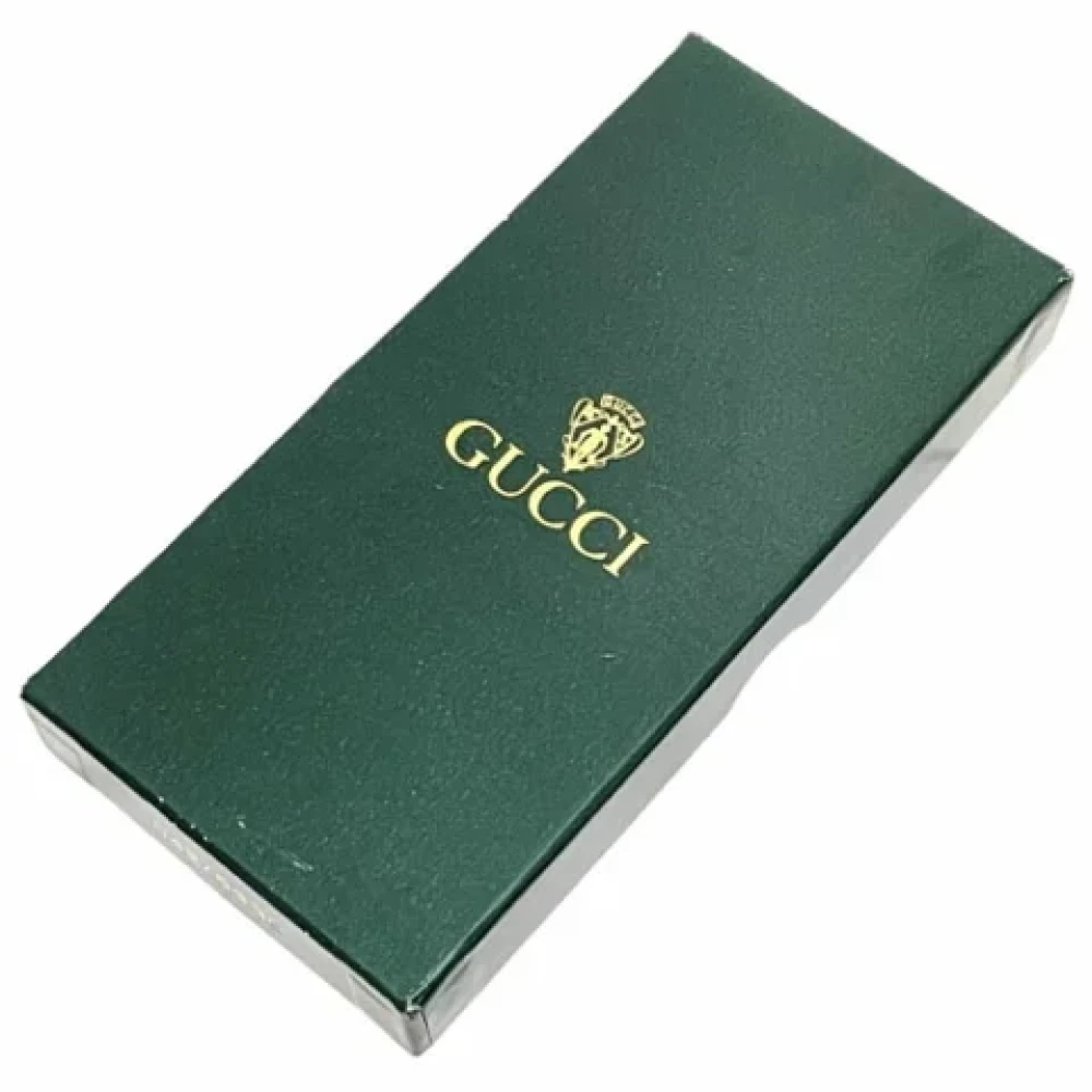 Gucci Vintage Pre-owned Metal key-holders Yellow Unisex