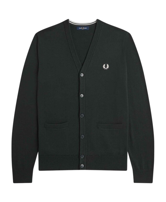 knitted-v-neck-cardigan