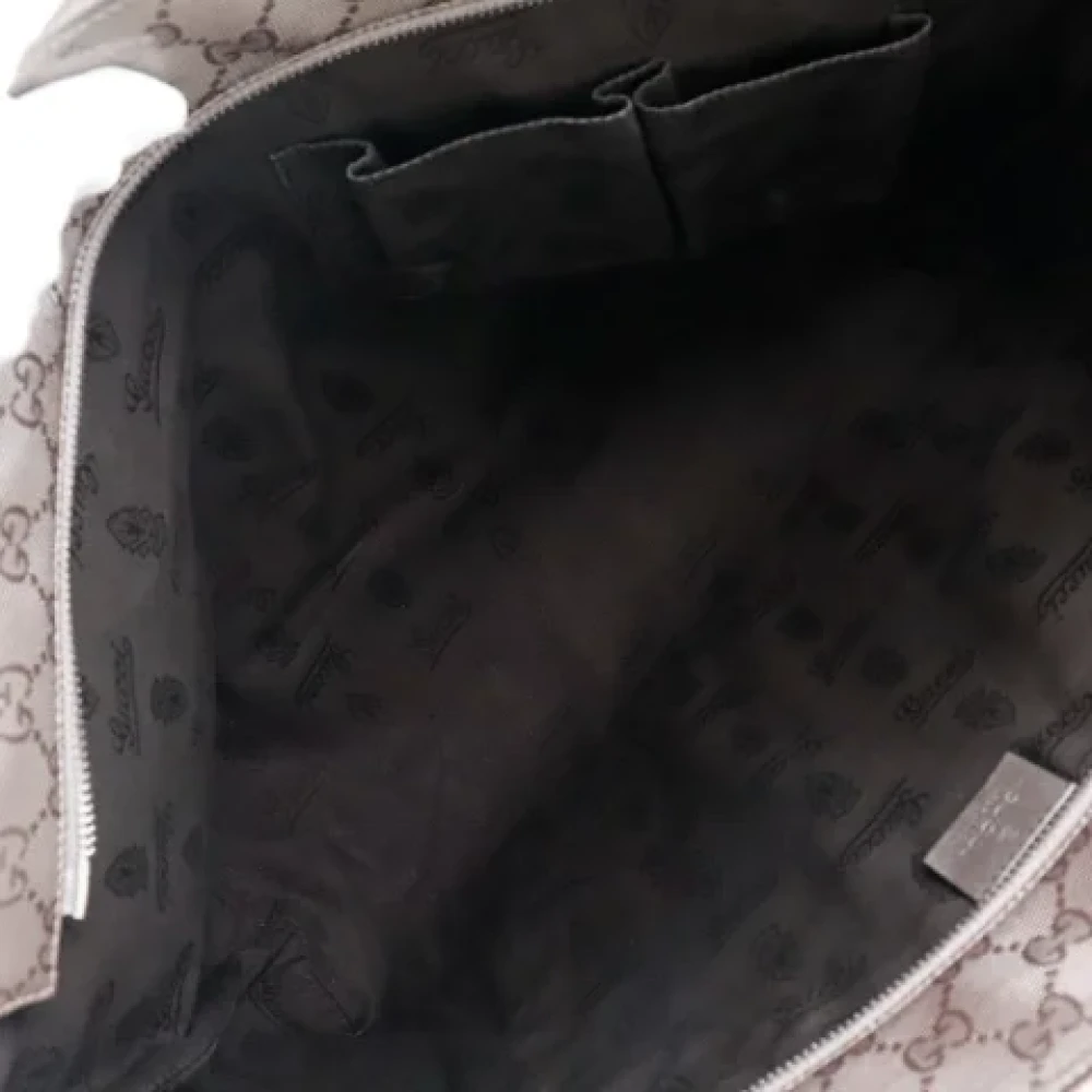 Gucci Vintage Pre-owned Fabric handbags Gray Dames