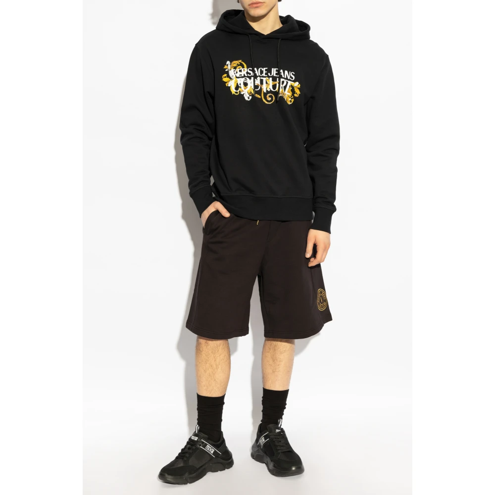 Versace Jeans Couture Hoodie Black Heren
