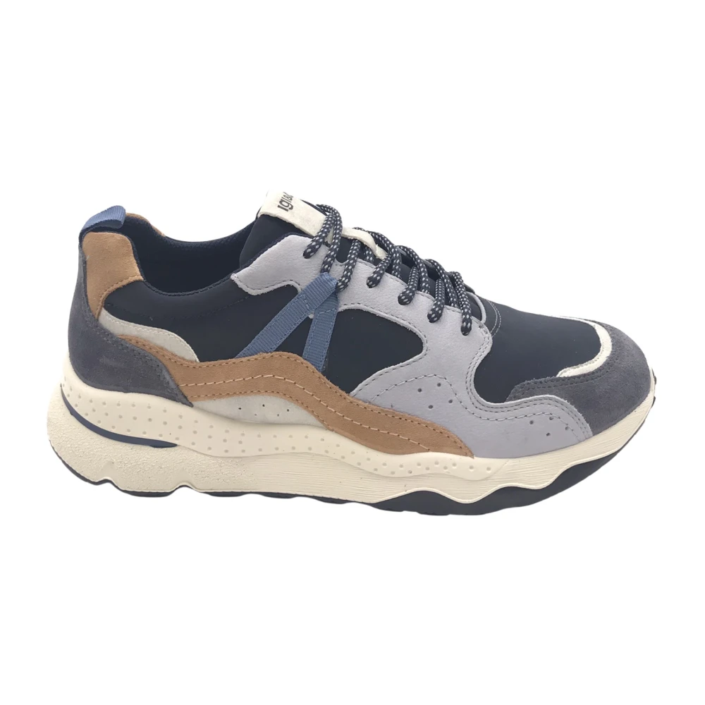 Igi&Co Spes Sneakers Heren Schoenen Blauw