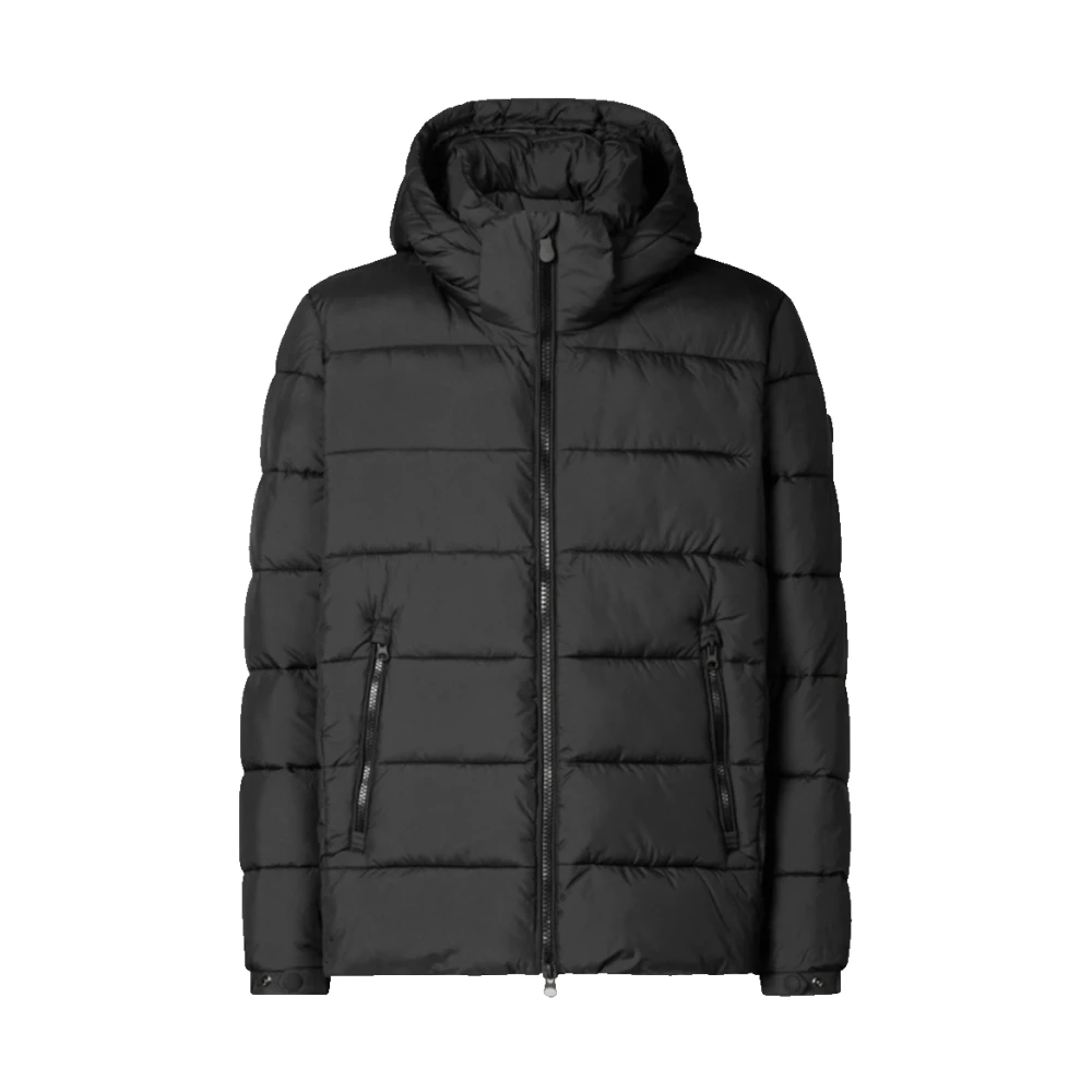 Save The Duck Men's Black Winter Jackets, 2XL, Boris Puffer Jacket In