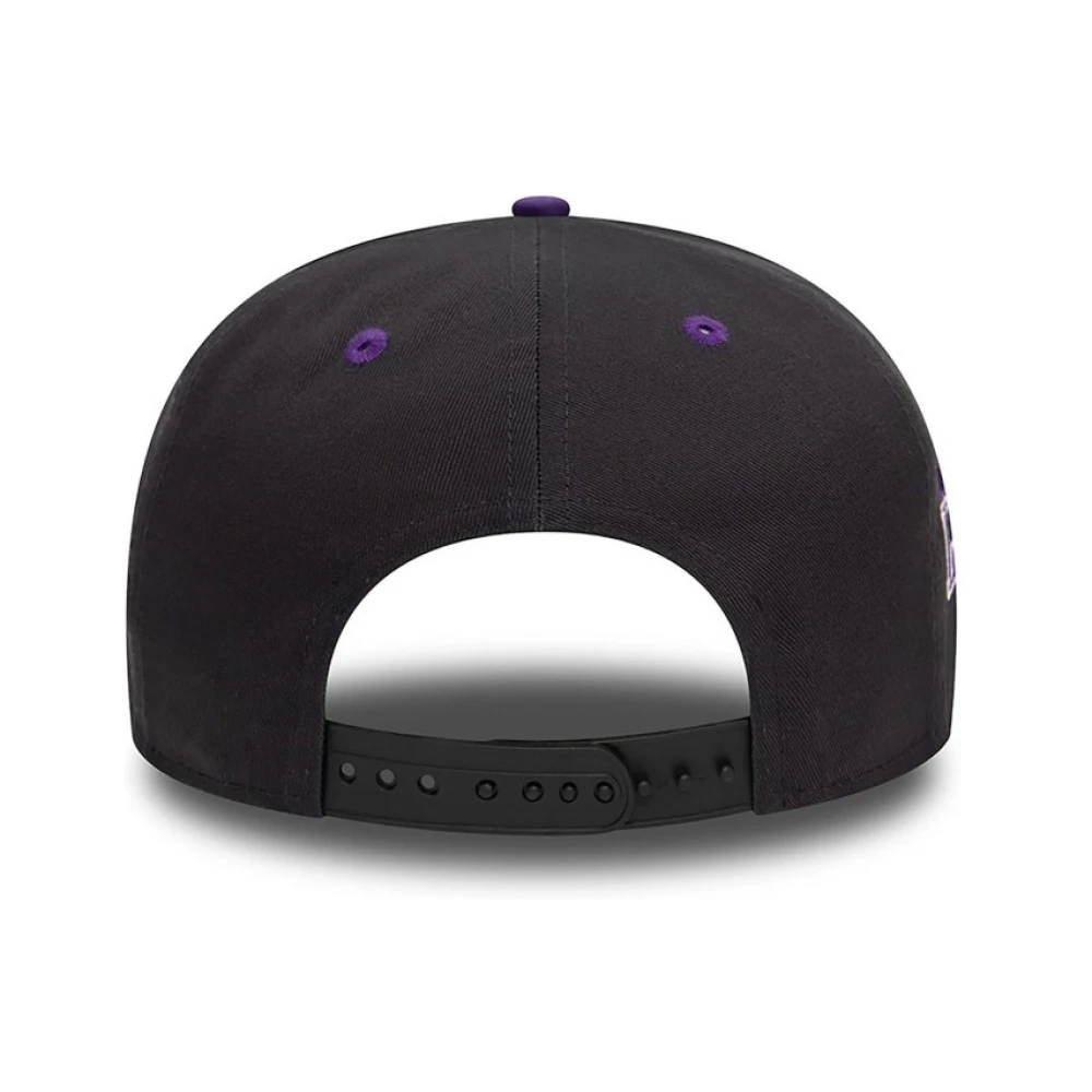 new era Zwarte Lakers Teamkleur Pet Black Heren