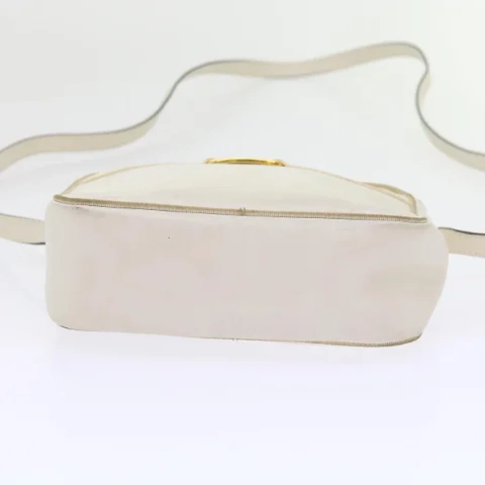 Salvatore Ferragamo Pre-owned Leather shoulder-bags White Dames