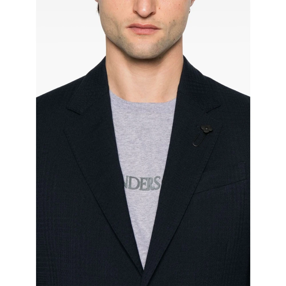 Lardini Blauwe Knoopjas met Zakken Blue Heren