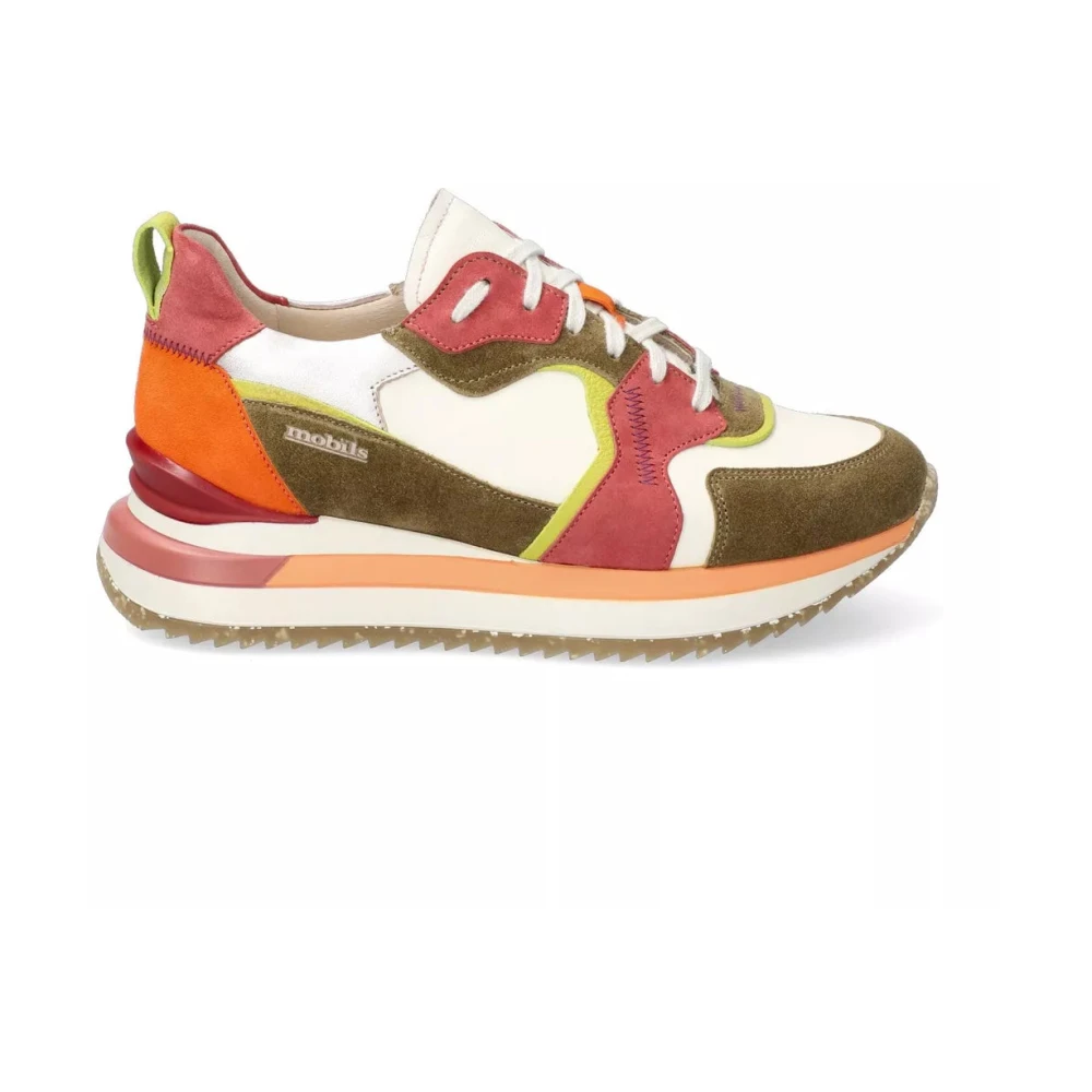 Mephisto Ergonomische Sneaker – Dames Schoenen Veelkleurig Multicolor