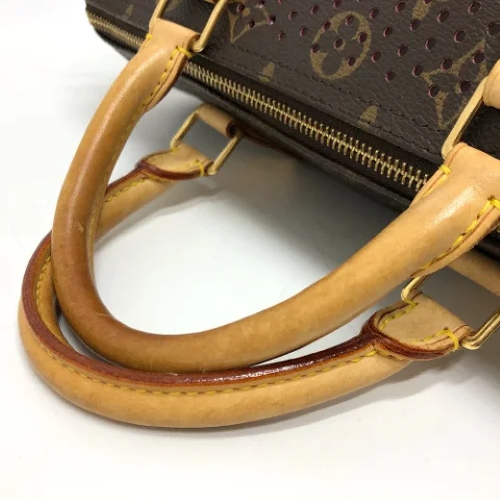 Louis Vuitton Vintage Pre-owned Cotton louis-vuitton-bags Brown Dames