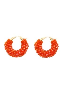 Beaded Hoops Classic