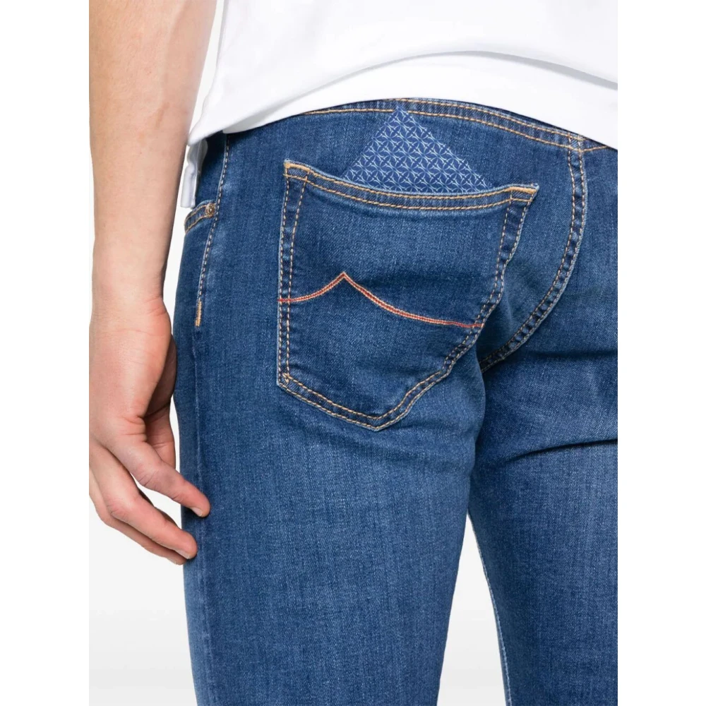 Jacob Cohën 5-Pocket Jeans van Nick Ltd Blue Heren