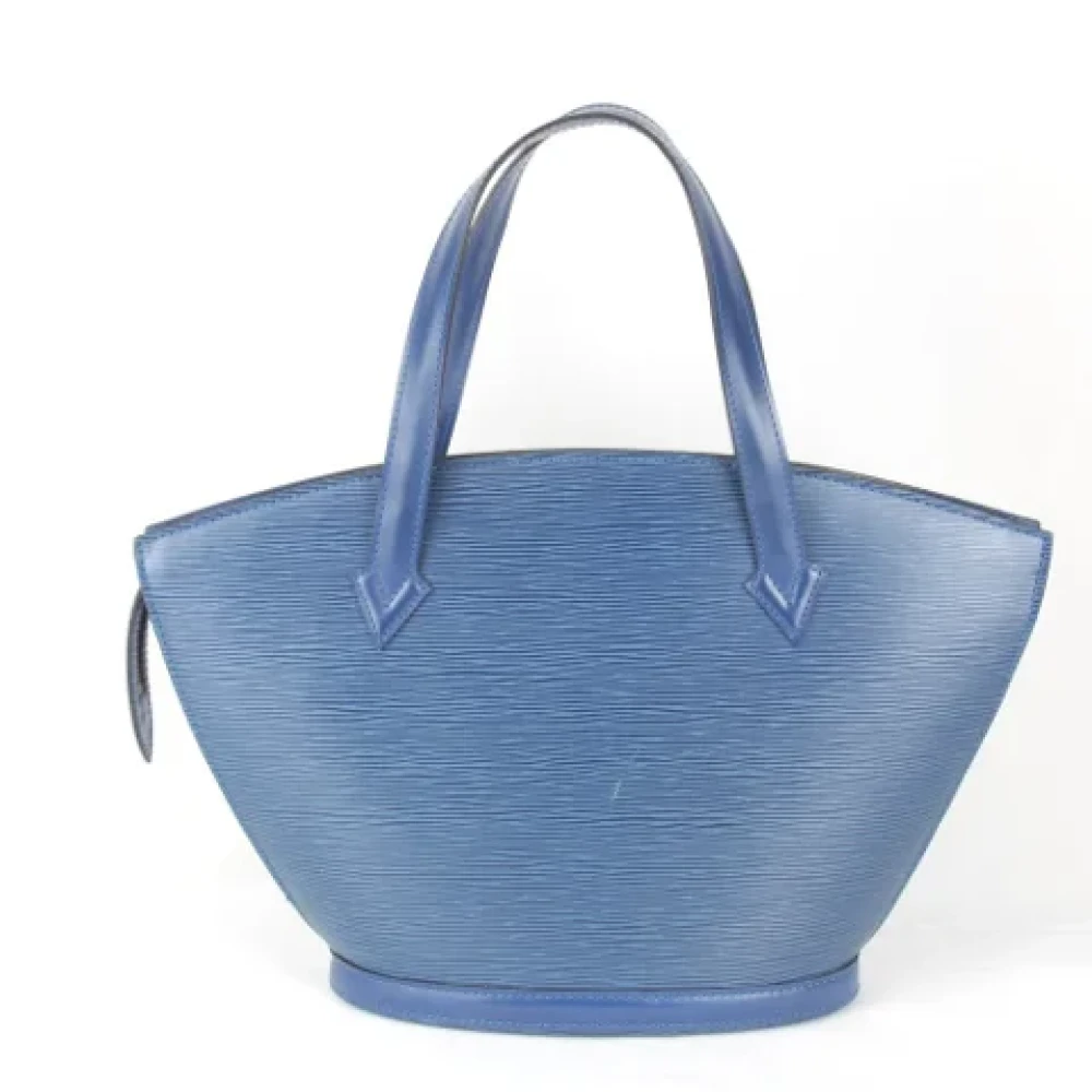 Louis Vuitton Vintage Pre-owned Leather shoulder-bags Blue Dames