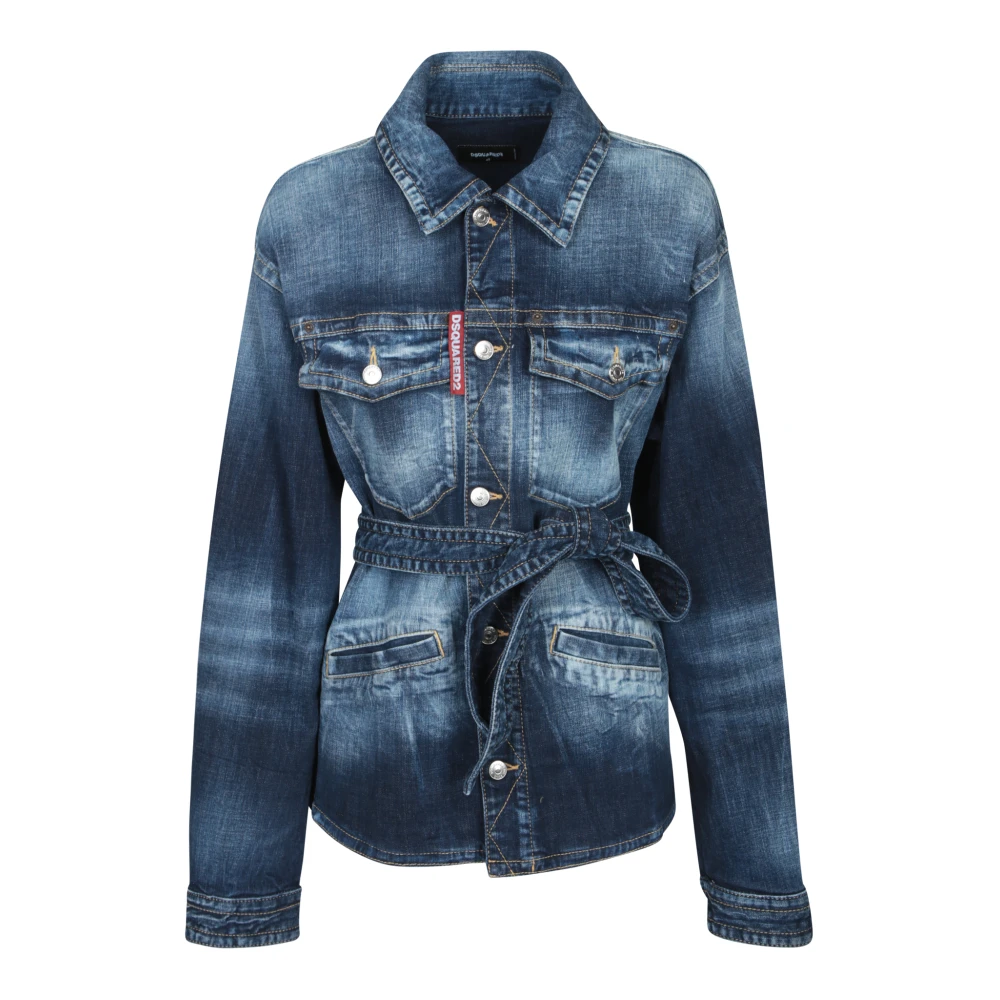 Jackets > Denim Jackets - - Dsquared2 - Modalova