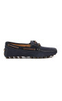 chaussures-plates-en-daim-bleu
