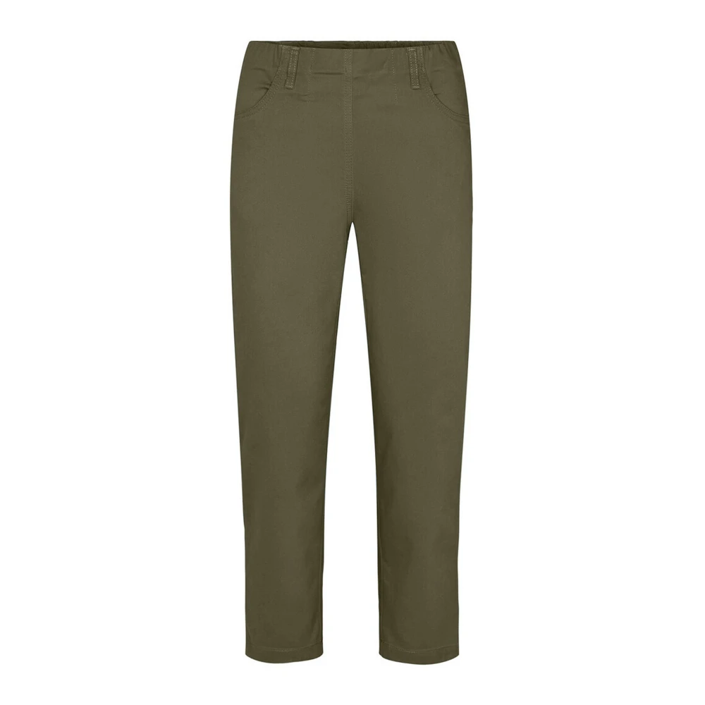 LauRie Slim-fit Jeans Green Dames
