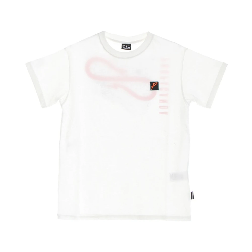 Propaganda Crème Heren Tee met Achterprint Beige Heren