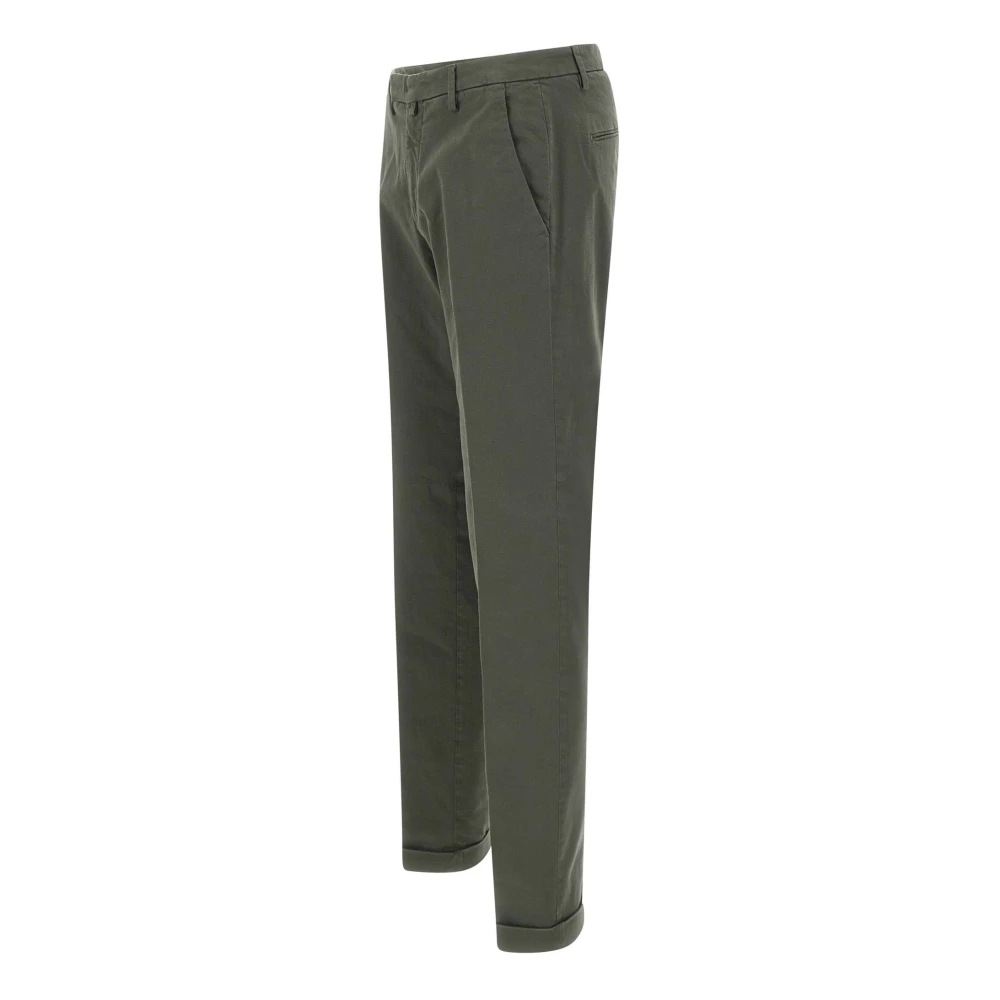 Briglia Groene katoenen en modale broek Green Heren