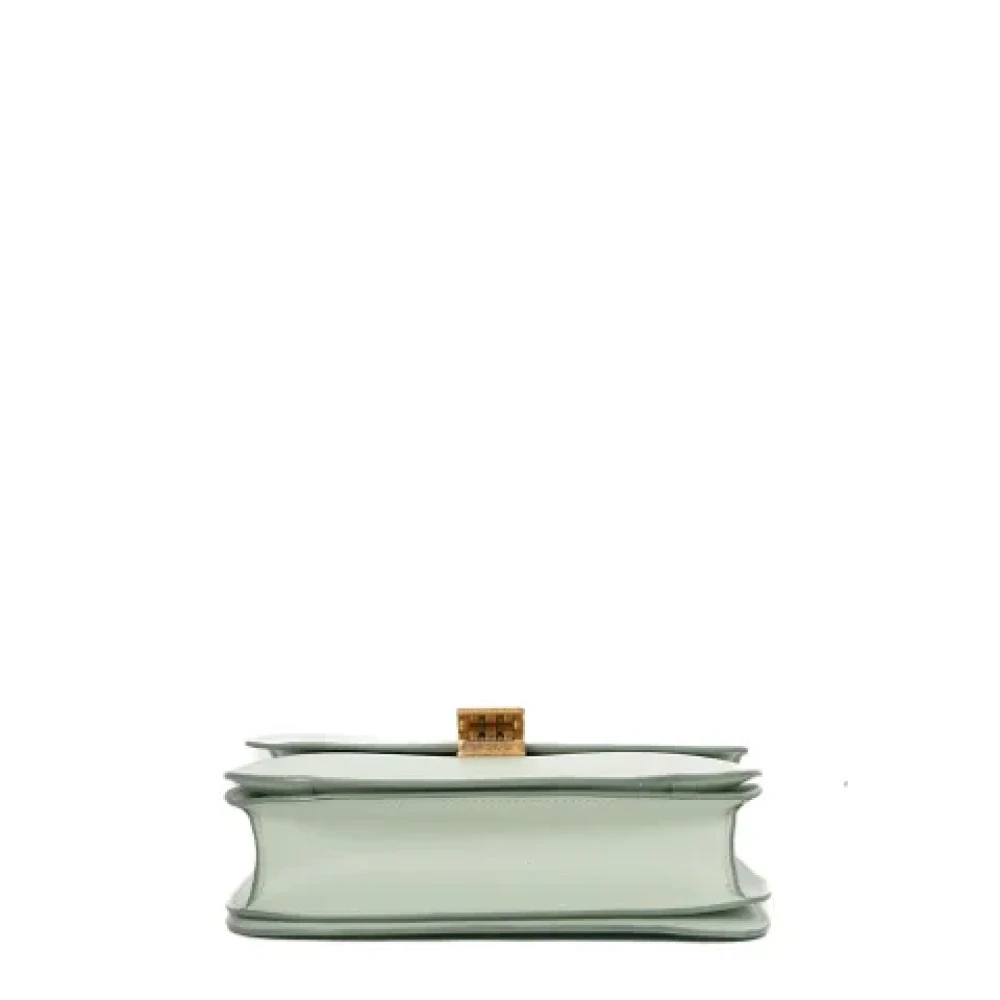 Celine Vintage Pre-owned Leather celine-bags Green Dames