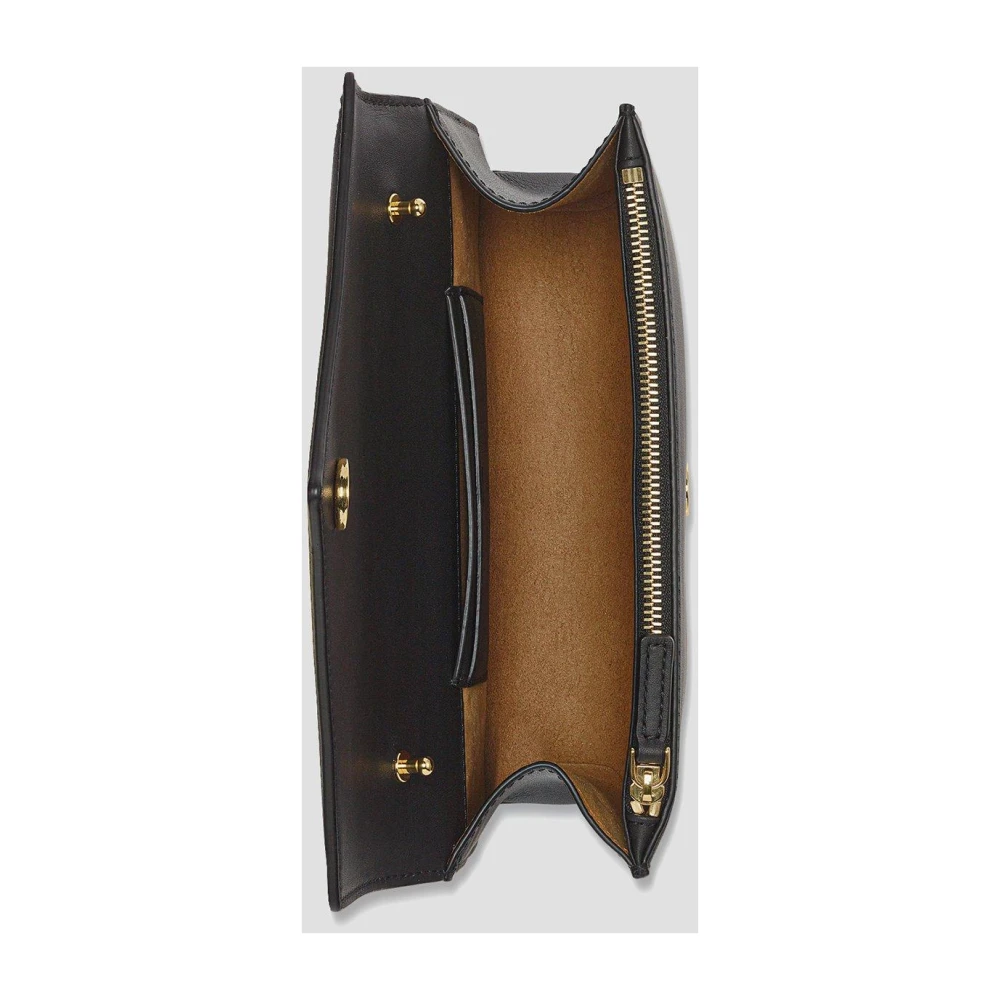 MCM Diamond schoudertas gemaakt van kalfsleer Black Dames