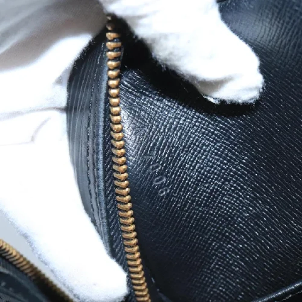 Louis Vuitton Vintage Pre-owned Leather briefcases Black Dames