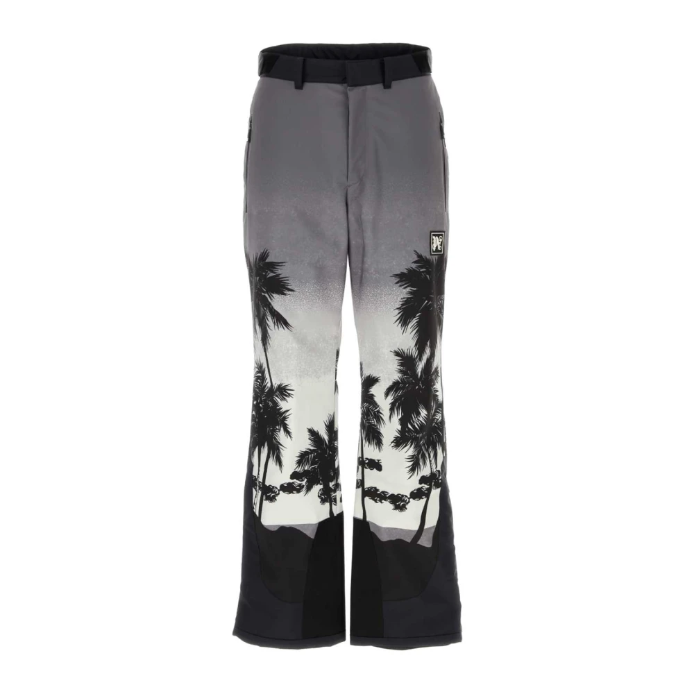 Palm Angels Men's Gray Stylish Trousers