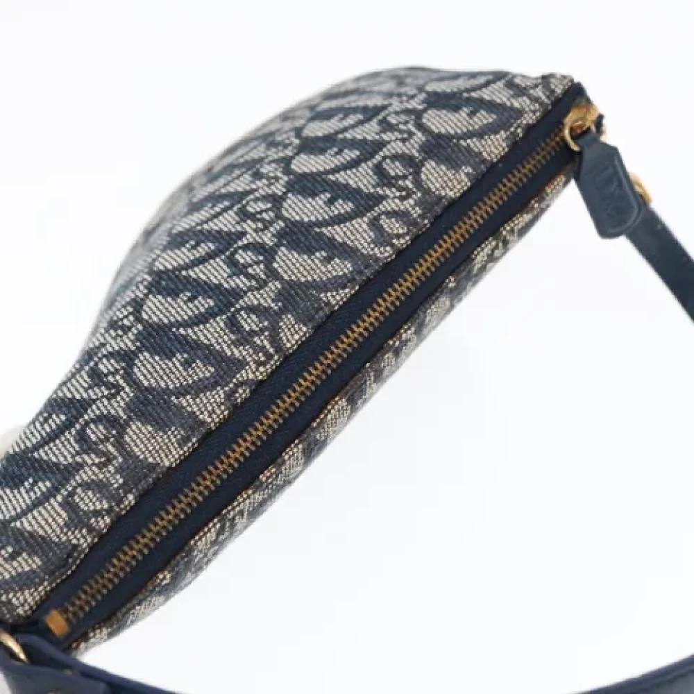 Dior Vintage Pre-owned Canvas dior-bags Blue Dames