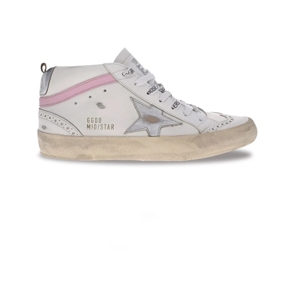 Golden Goose High-Top Sneakers med stjärna White, Dam