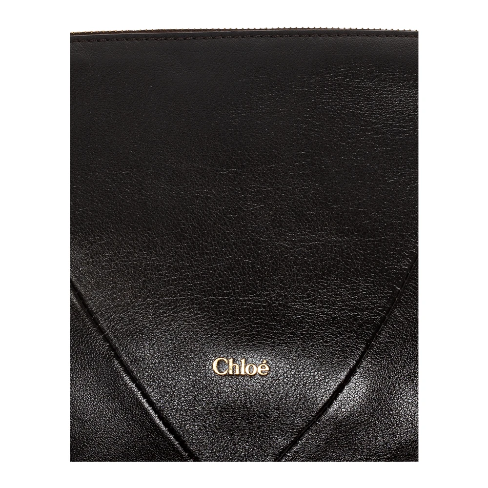 Chloé Schoudertas Foulard Klein Brown Dames