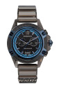 active-silicone-watch-black-dial