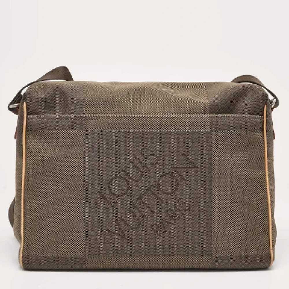 Louis Vuitton Vintage Pre-owned Canvas shoulder-bags Brown Dames