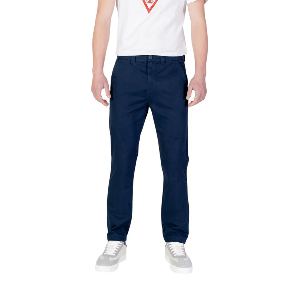 Tommy Jeans Men's Blue Chinos, W33 L32, Austin Chino