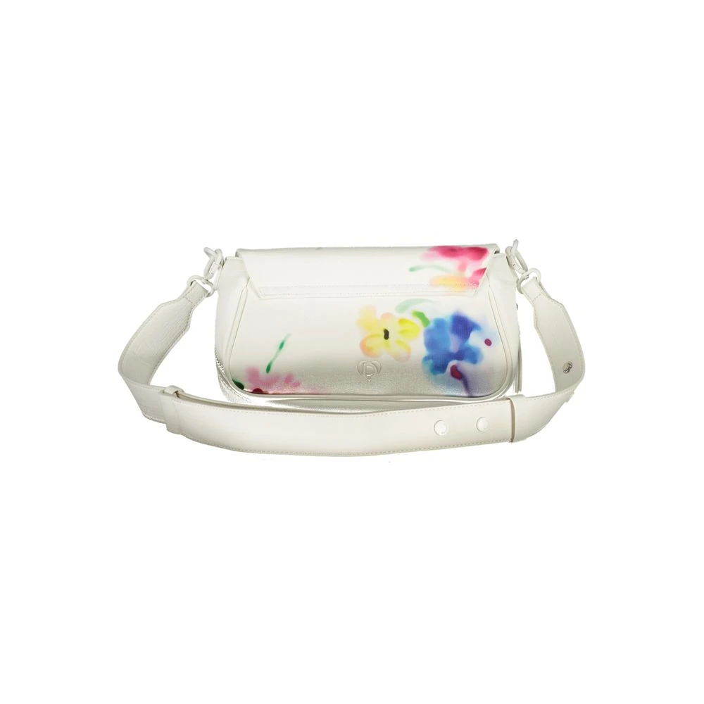 Desigual Verstelbare schoudertas met meerdere compartimenten White Dames