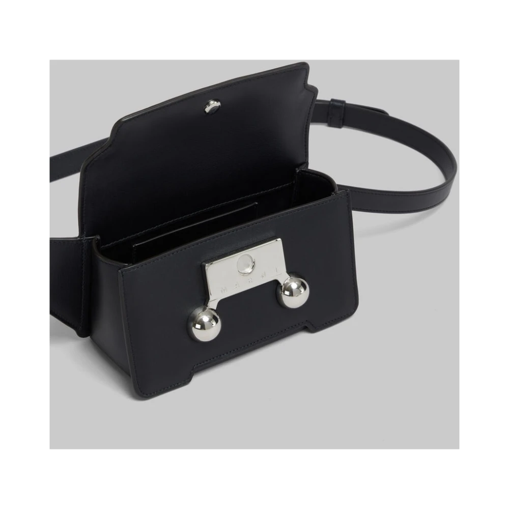 Marni Zwarte Cross-Body Tas Black Dames