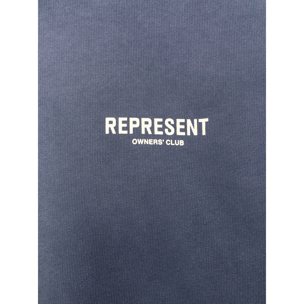 Represent Vintage Owners Club Sweatshirt met Logo Blue Heren