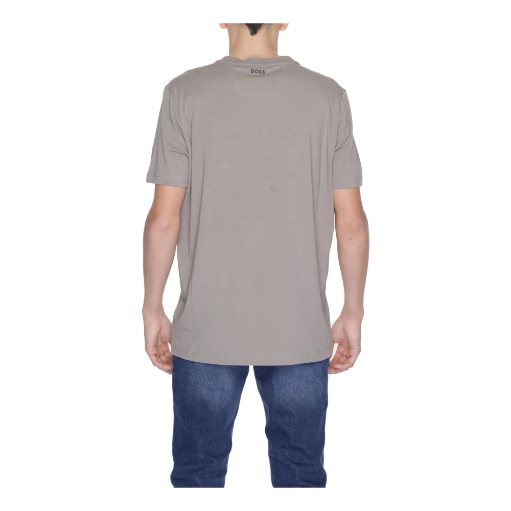 Hugo Boss T-Shirts Gray Heren