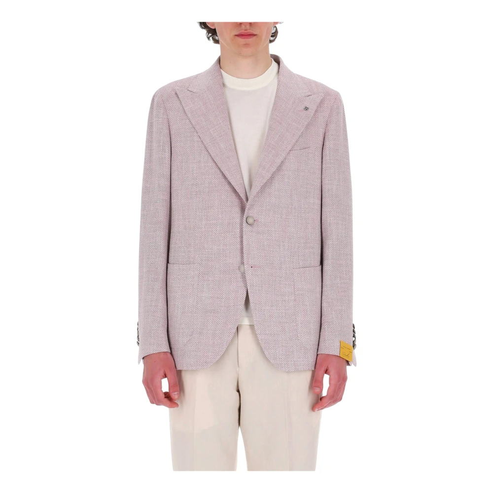 Tagliatore Men's Purple Giacca Resca Pino Lerario - Blazers - M - Jackets