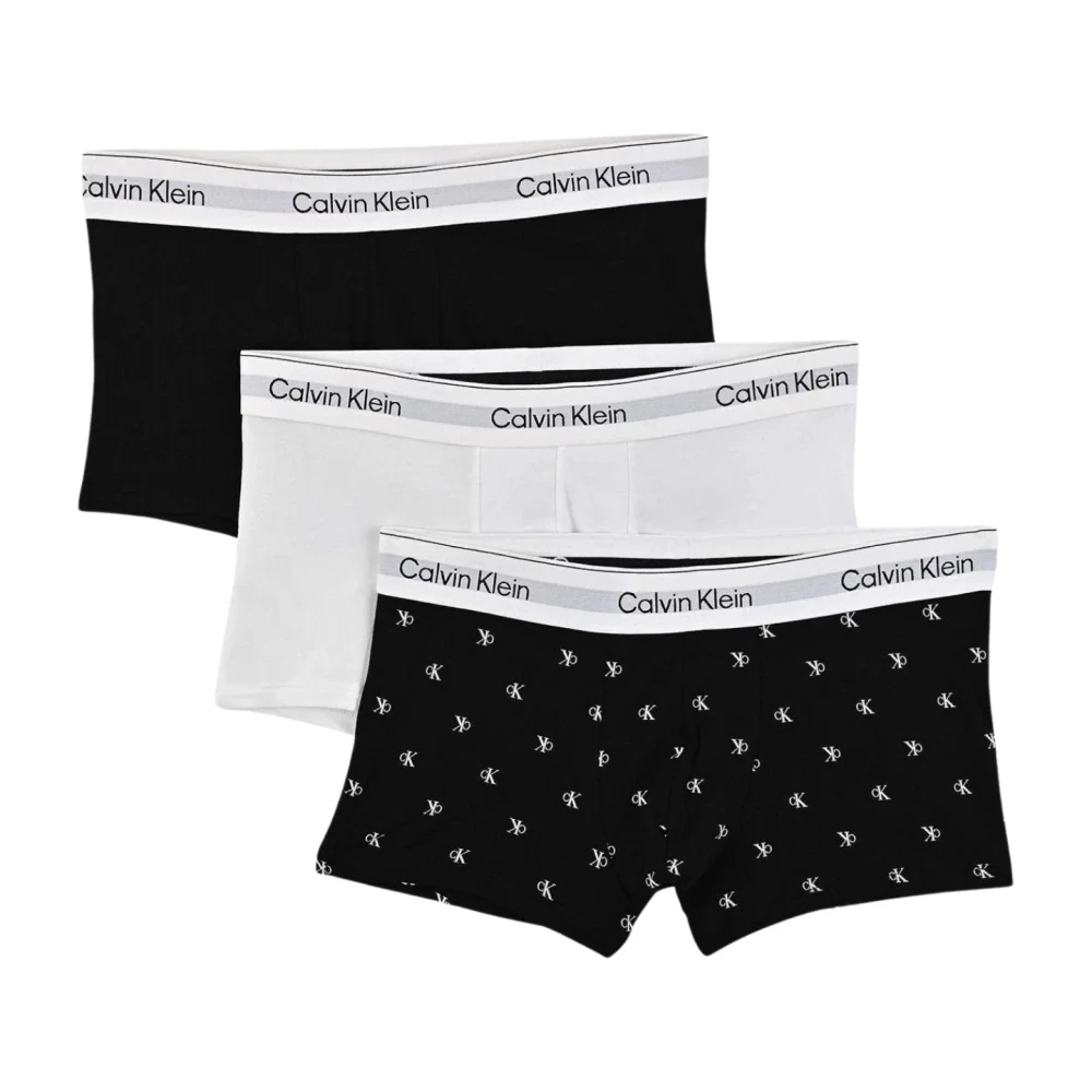 Calvin Klein Men's Icon Cotton Stretch 3-Pack Low Rise Trunk