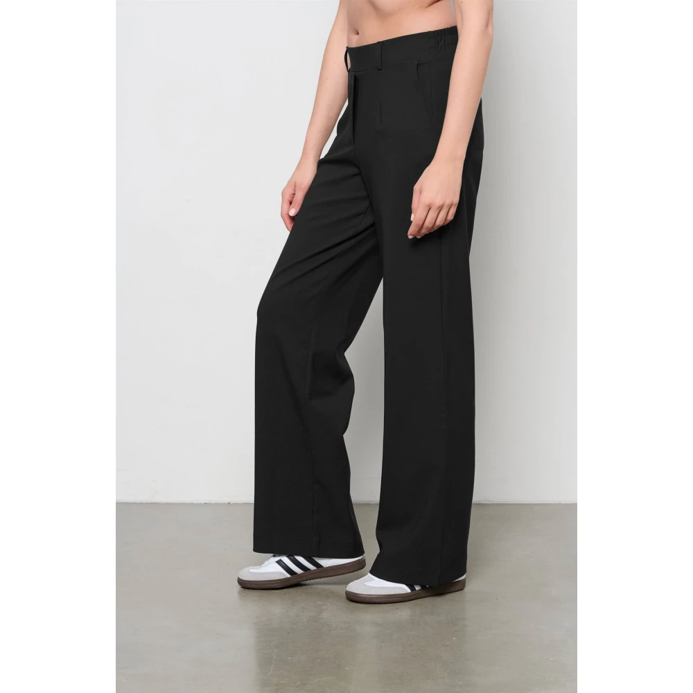 &Co Woman Camila Comfort Zwarte Broek Black Dames