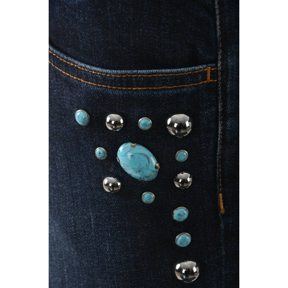 Dolce & Gabbana Slim-Fit Heren Jeans Collectie Blue Heren