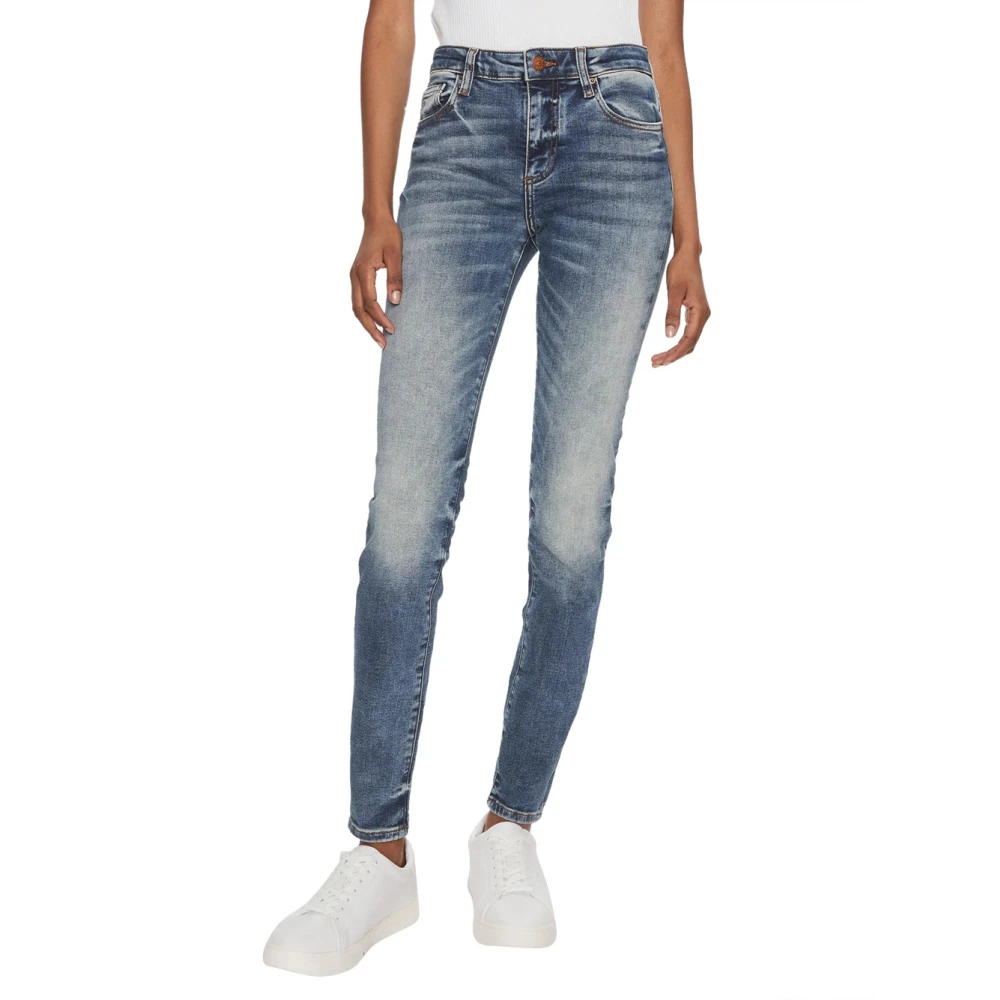 Armani Exchange Slim-fit Jeans Blue Dames