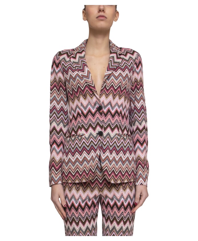 blazer-en-melange-coton-zig-zag