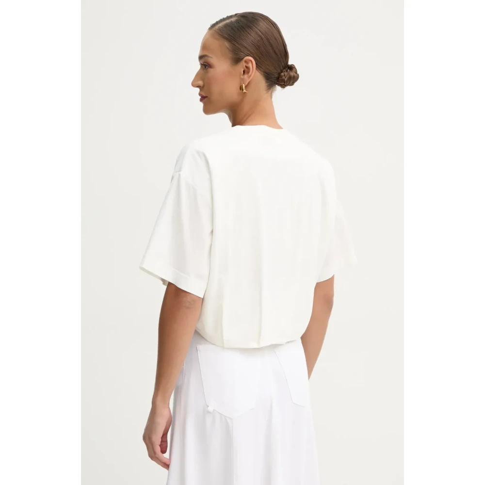 pinko Stijlvolle T-shirts en Polos White Dames