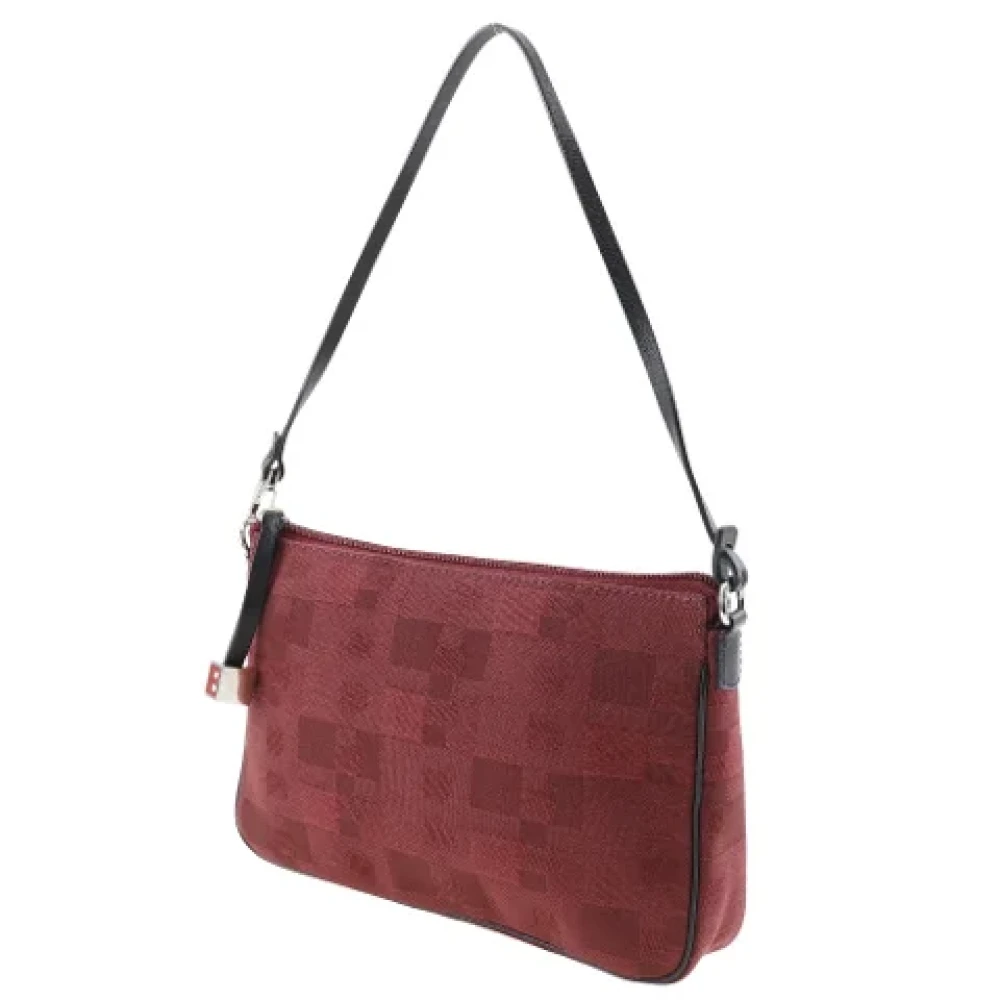 Bally Pre-owned Cotton shoulder-bags Red Dames